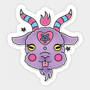 Cute Baphomet Sticker